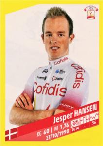 2019 Panini Tour de France #99 Jesper Hansen Front